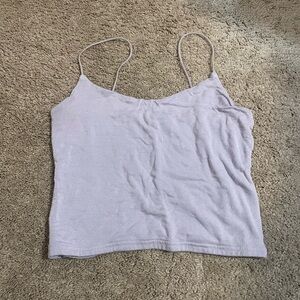light purple pacsun soft tank top size M